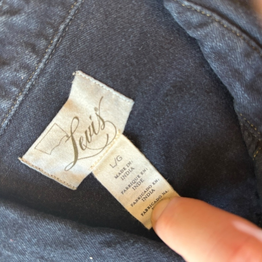 Levi's women’s Denim Western size Large - Picture 4 of 14